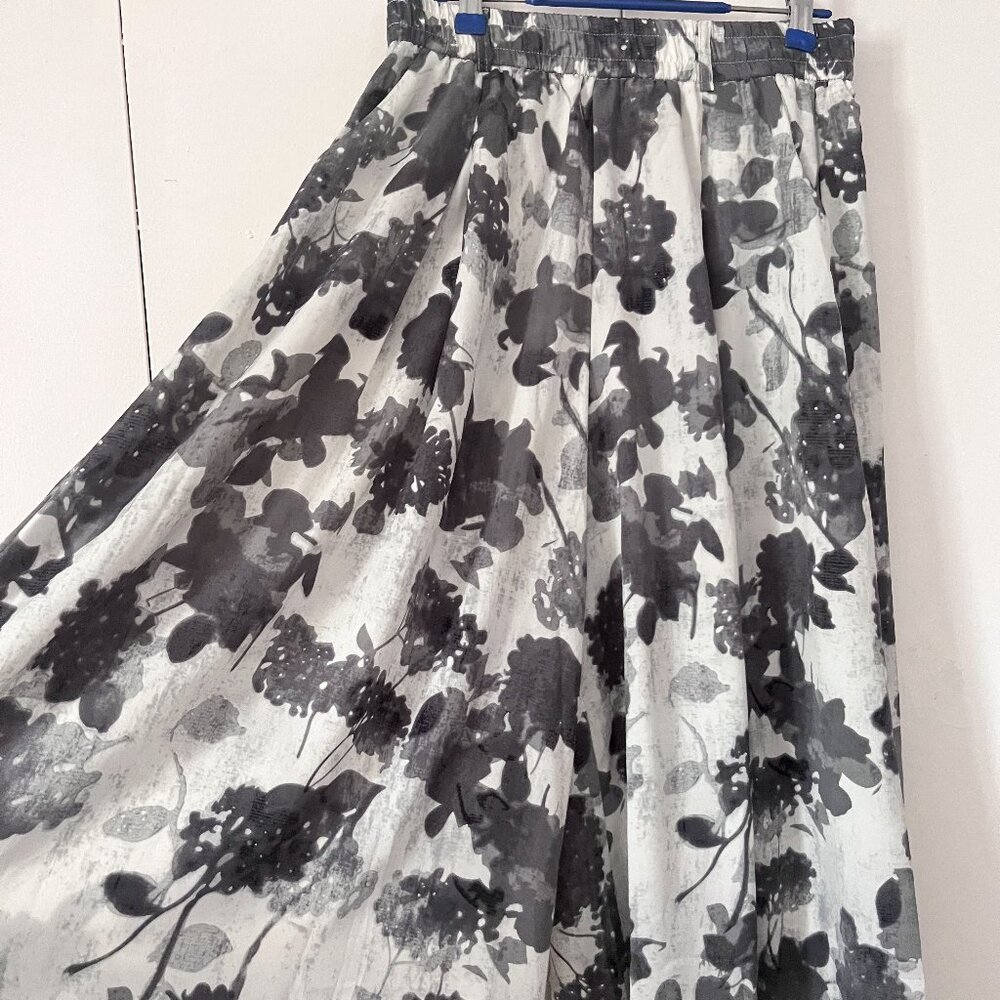 Floral Wide Leg Homme